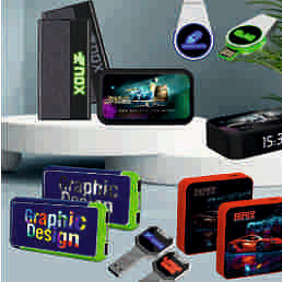 Produkty s LED logem Produkty s LED logem